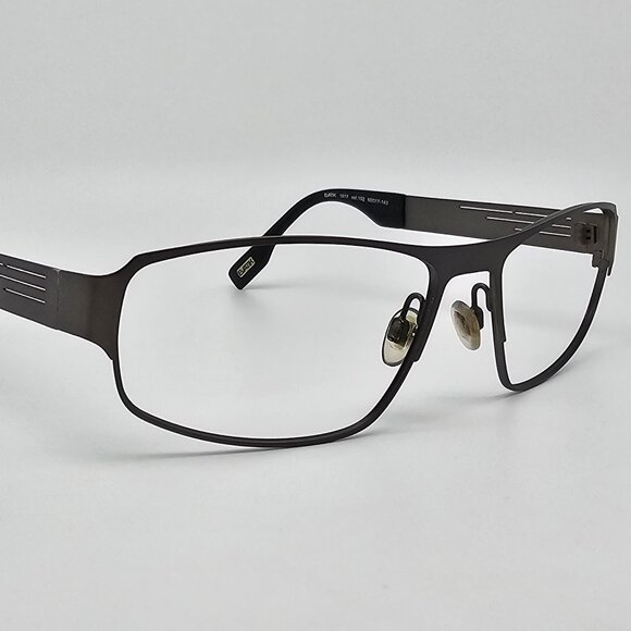 Evatik 1017 Col. 102 Gunmetal Sunglasses FRAME ONLY 60-17-140 - Picture 6 of 13